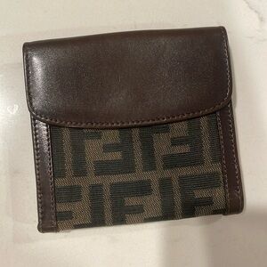 Fendi unisex wallet EUC